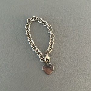 Tiffany & Co Heart Chain Bracelet